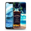 Дизайнерский силиконовый чехол для Nokia 5.1 Plus Jack Daniels