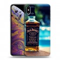 Дизайнерский силиконовый чехол для Iphone Xs Max Jack Daniels