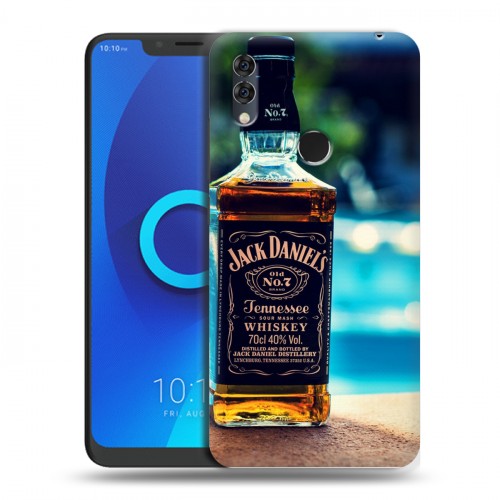 Дизайнерский силиконовый чехол для Alcatel 5V Jack Daniels