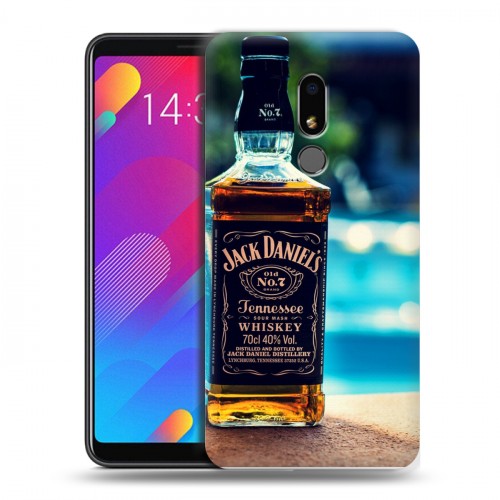 Дизайнерский пластиковый чехол для Meizu M8 Lite Jack Daniels