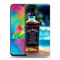 Дизайнерский силиконовый чехол для Samsung Galaxy M20 Jack Daniels