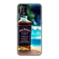 Дизайнерский силиконовый с усиленными углами чехол для Vivo V17 Neo Jack Daniels