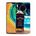 Дизайнерский пластиковый чехол для Huawei Mate 30 Jack Daniels