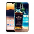 Дизайнерский пластиковый чехол для Nokia 2.3 Jack Daniels