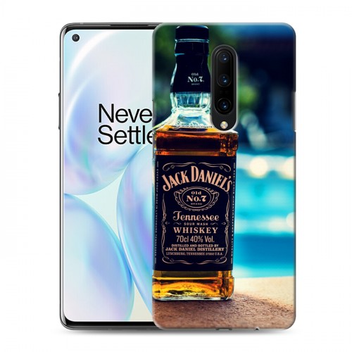 Дизайнерский пластиковый чехол для OnePlus 8 Jack Daniels