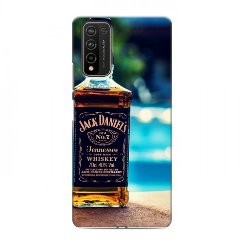 Дизайнерский пластиковый чехол для Huawei Honor 10X Lite Jack Daniels