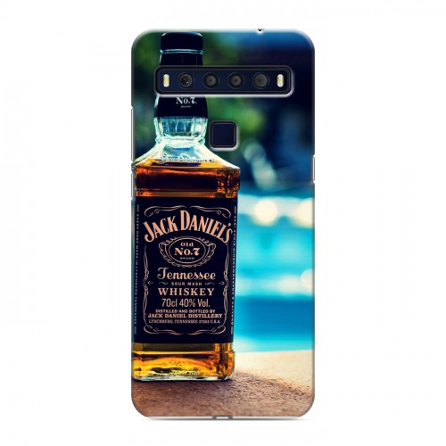 Дизайнерский пластиковый чехол для TCL 10L Jack Daniels