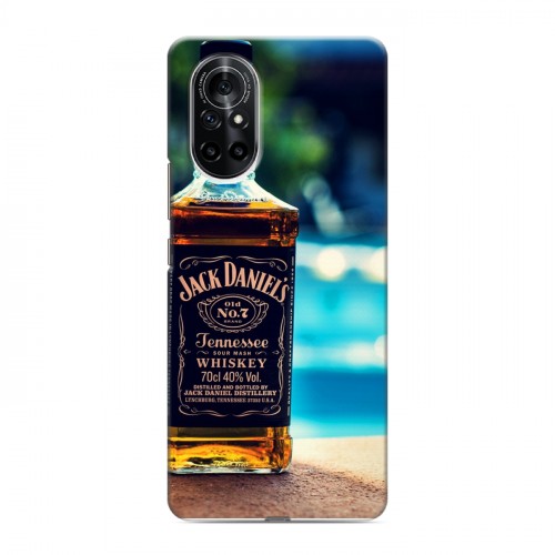 Дизайнерский силиконовый чехол для Huawei Nova 8 Jack Daniels