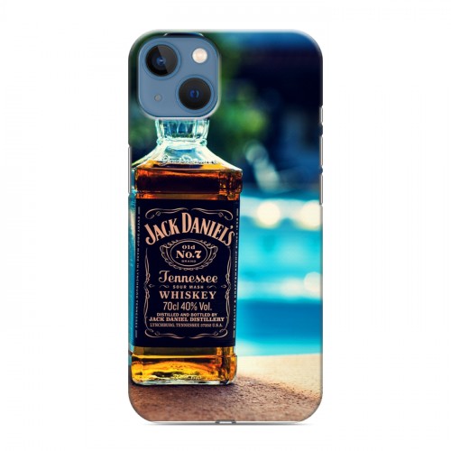 Дизайнерский силиконовый чехол для Iphone 13 Jack Daniels