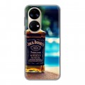 Дизайнерский силиконовый чехол для Huawei P50 Pro Jack Daniels