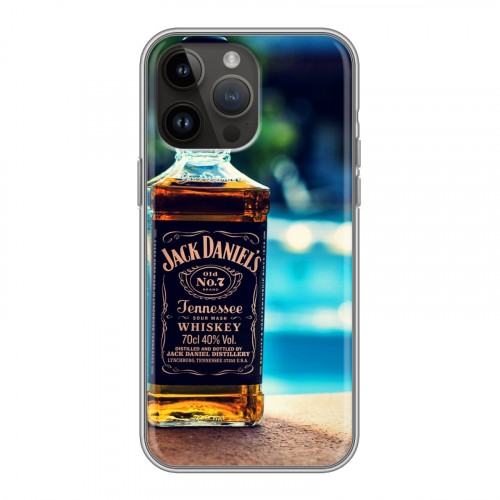 Дизайнерский пластиковый чехол для Iphone 14 Pro Max Jack Daniels