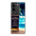 Дизайнерский силиконовый чехол для Vivo S17 Jack Daniels