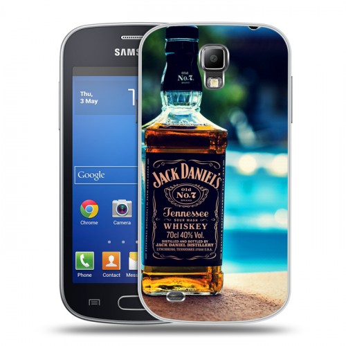 Дизайнерский пластиковый чехол для Samsung Galaxy S4 Active Jack Daniels