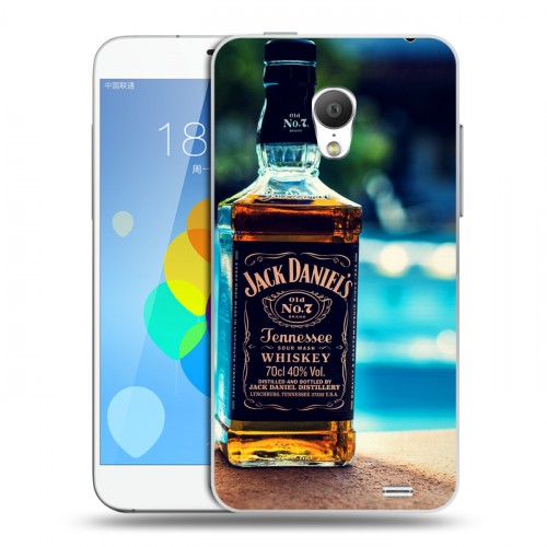 Дизайнерский силиконовый чехол для  Meizu MX3 Jack Daniels