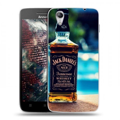 Дизайнерский пластиковый чехол для Lenovo Vibe X Jack Daniels