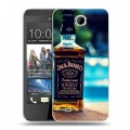 Дизайнерский пластиковый чехол для HTC Desire 300 Jack Daniels