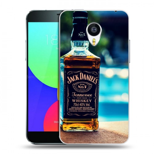 Дизайнерский пластиковый чехол для Meizu MX4 Jack Daniels