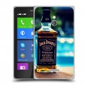 Дизайнерский силиконовый чехол для Nokia XL Jack Daniels