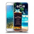 Дизайнерский пластиковый чехол для Samsung Galaxy E5 Jack Daniels