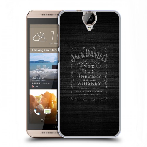 Дизайнерский пластиковый чехол для HTC One E9+ Jack Daniels