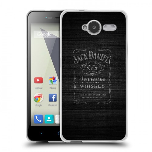 Дизайнерский пластиковый чехол для ZTE Blade L3 Jack Daniels