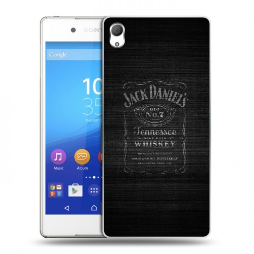 Дизайнерский пластиковый чехол для Sony Xperia Z3+ Jack Daniels