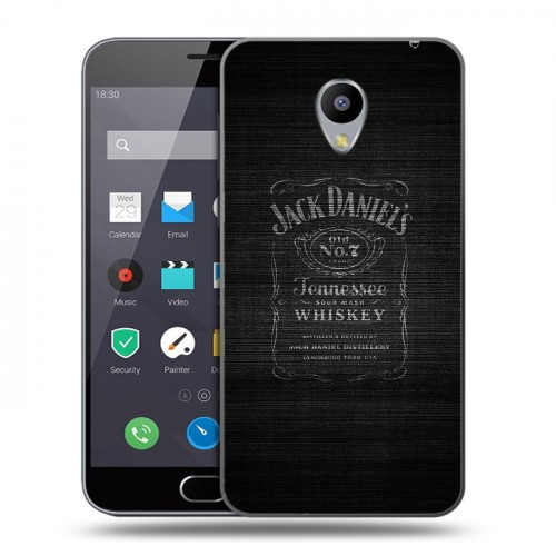 Дизайнерский пластиковый чехол для Meizu M2 Note Jack Daniels