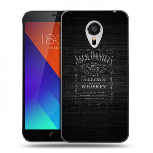 Дизайнерский пластиковый чехол для Meizu MX5 Jack Daniels