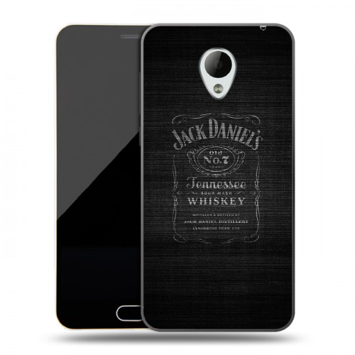 Дизайнерский силиконовый чехол для Meizu M2 Mini Jack Daniels