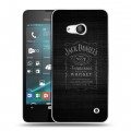 Дизайнерский пластиковый чехол для Microsoft Lumia 550 Jack Daniels