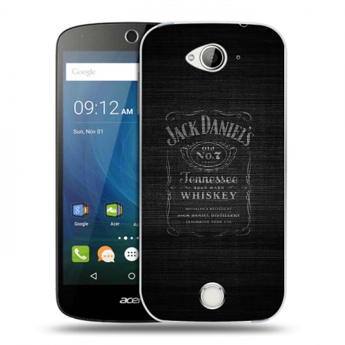 Дизайнерский силиконовый чехол для Acer Liquid Z530 Jack Daniels