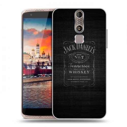 Дизайнерский пластиковый чехол для ZTE Axon Mini Jack Daniels