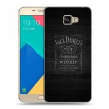 Дизайнерский силиконовый чехол для Samsung Galaxy A9 Jack Daniels