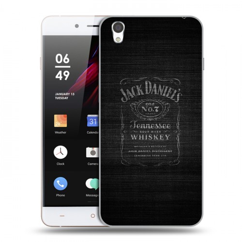 Дизайнерский пластиковый чехол для OnePlus X Jack Daniels