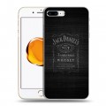 Дизайнерский пластиковый чехол для Iphone 7 Plus / 8 Plus Jack Daniels