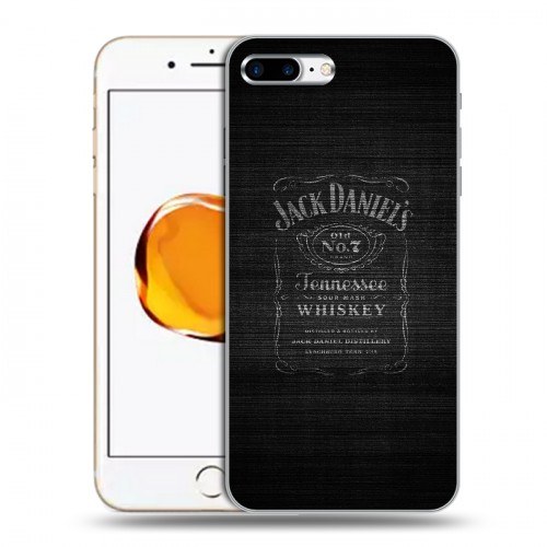 Дизайнерский пластиковый чехол для Iphone 7 Plus / 8 Plus Jack Daniels