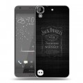 Дизайнерский пластиковый чехол для HTC Desire 530 Jack Daniels