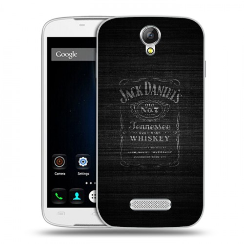 Дизайнерский пластиковый чехол для Doogee X6 Jack Daniels