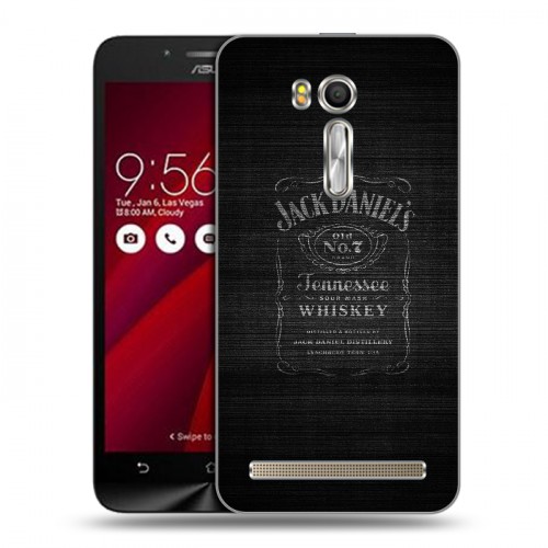 Дизайнерский пластиковый чехол для ASUS Zenfone Go 5.5 Jack Daniels