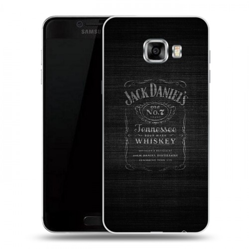 Дизайнерский пластиковый чехол для Samsung Galaxy C5 Jack Daniels