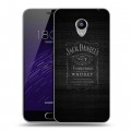 Дизайнерский силиконовый чехол для Meizu M3s Mini Jack Daniels