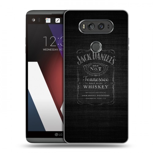 Дизайнерский пластиковый чехол для LG V20 Jack Daniels