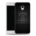 Дизайнерский силиконовый чехол для Meizu M5s Jack Daniels