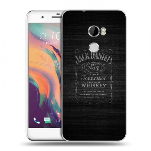 Дизайнерский пластиковый чехол для HTC One X10 Jack Daniels