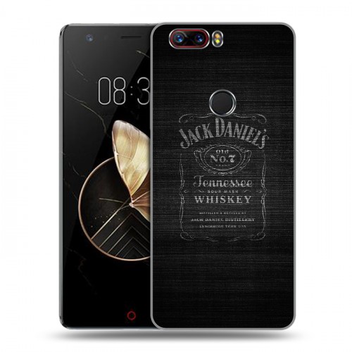 Дизайнерский пластиковый чехол для ZTE Nubia Z17 Jack Daniels