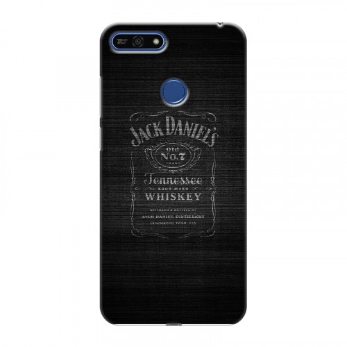Дизайнерский силиконовый чехол для Huawei Honor 7A Pro Jack Daniels