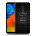 Дизайнерский пластиковый чехол для LG Q Stylus Jack Daniels