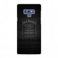 Дизайнерский силиконовый чехол для Samsung Galaxy Note 9 Jack Daniels