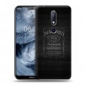 Дизайнерский пластиковый чехол для Nokia 6.1 Plus Jack Daniels