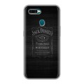 Дизайнерский пластиковый чехол для OPPO AX7 Jack Daniels